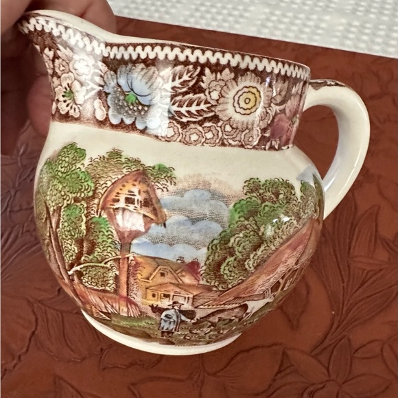 Pottery creamer “Rural England” - Picture 6 of 7